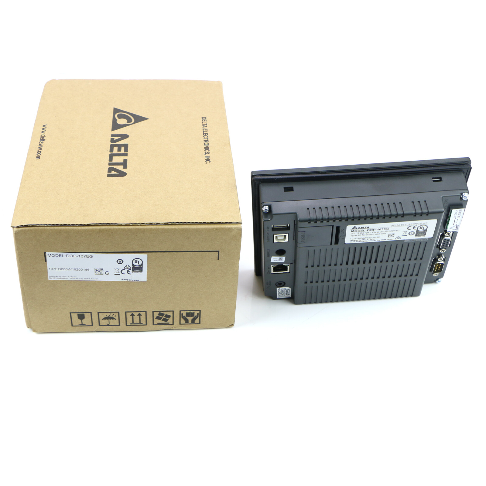 New Genuine DELTA DOP-107EG Can Replace DOP-B07E515 HMI#
