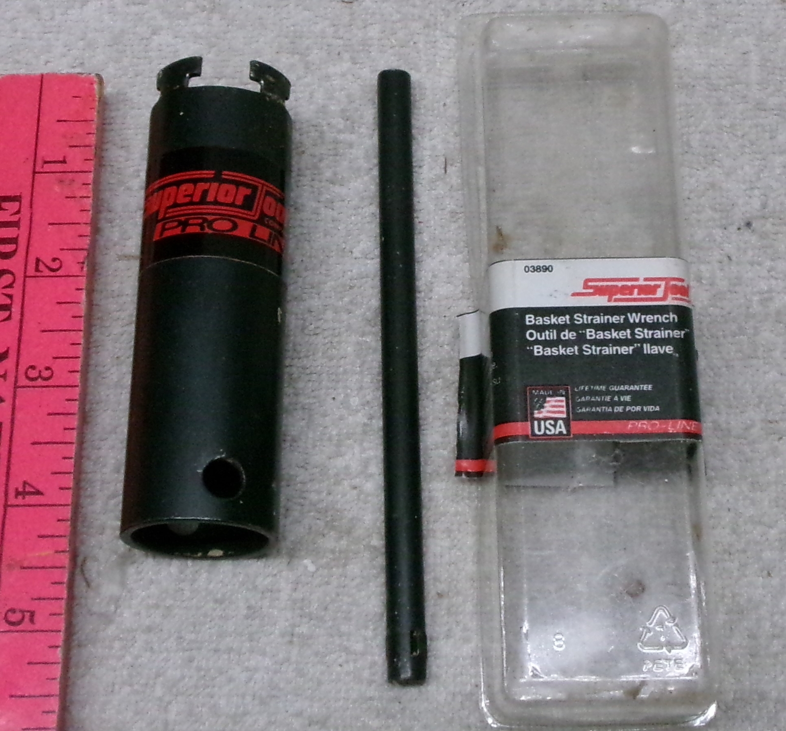 * SUPERIOR TOOL - USA Made - BASKET STRAINER WRENCH with ORIGINAL Packaging -