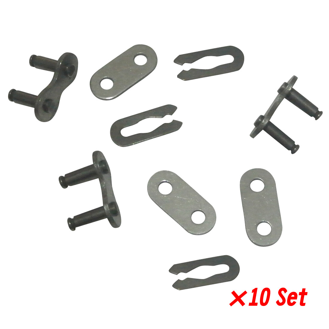 10 Sets 415 Chain Master Link Fit 80cc 2 Stroke Motorized Bicycle Motorised Bike