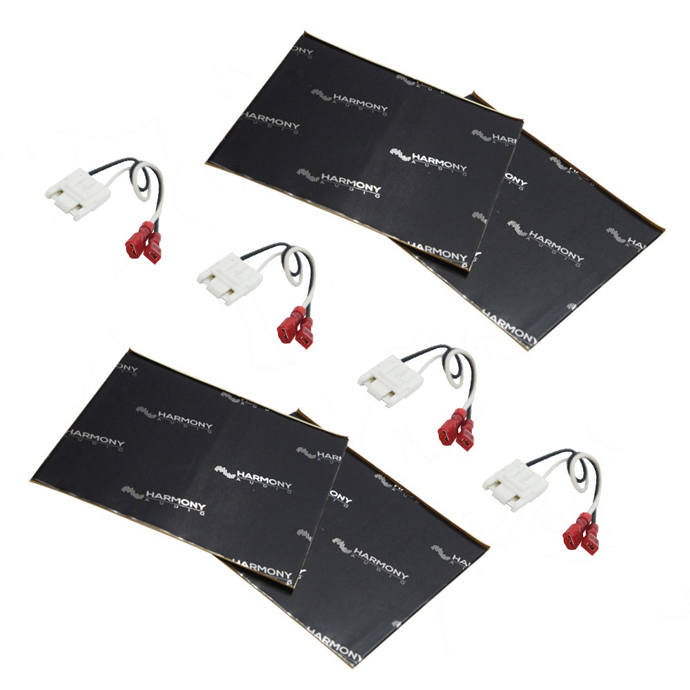 Fits Chevy Caprice 91-93 Factory Speaker Replacement Harness w/ Sound Dampening