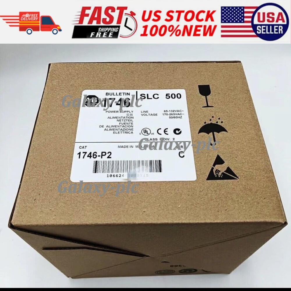 New Factory Sealed AB 1746-P2 Chassis Power Supply PLC 1746-P2 STOCK US Free Tax