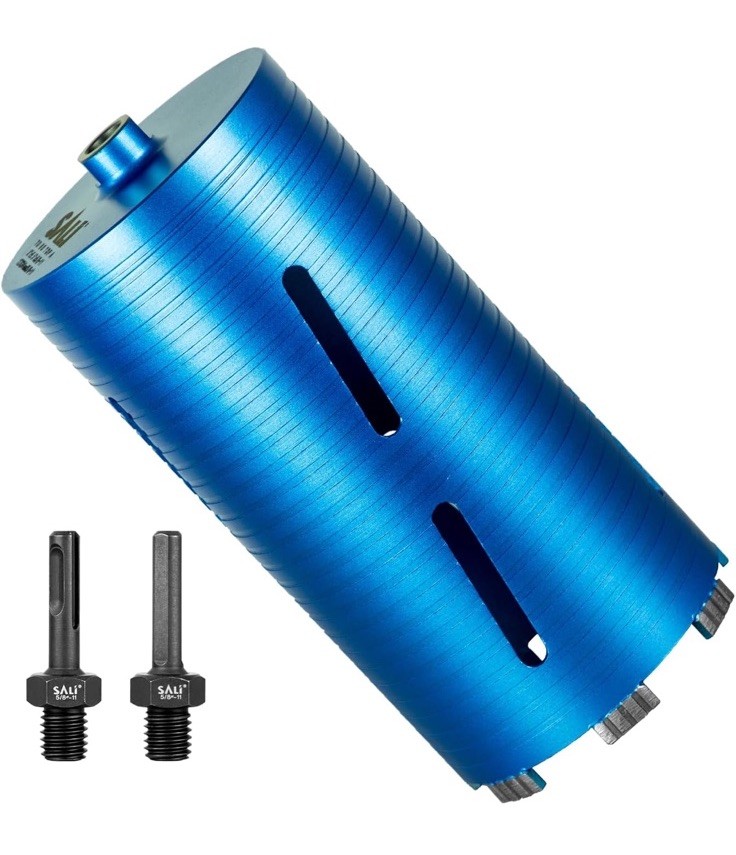 SALI Diamond Core Drill Bits 5"x11 Diameter 10" 254mm Drilling Depth 5/8"-11