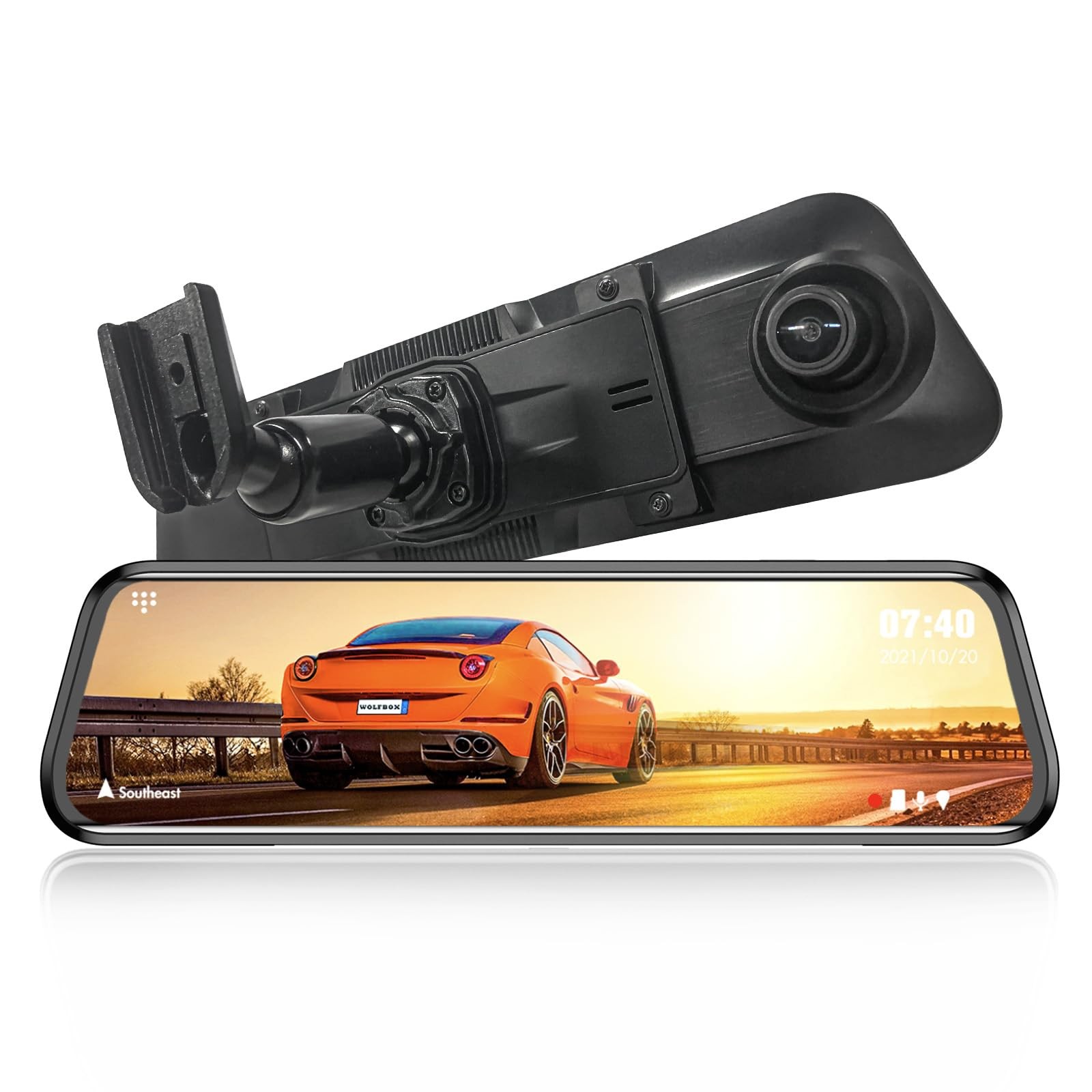 WOLFBOX OEM Bracket for USB C G900 Black