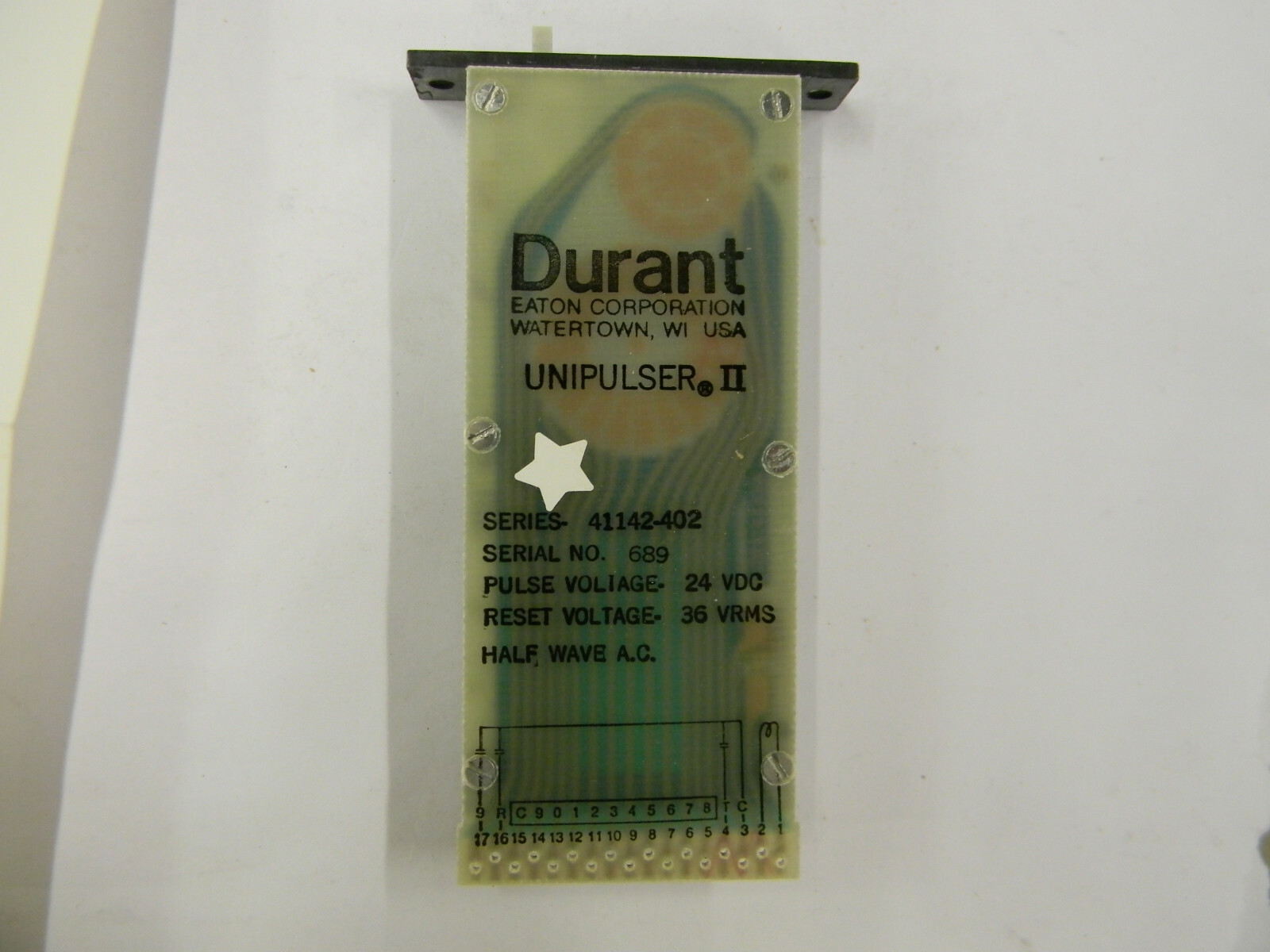 New Eaton Durant Unipulser II 41142-402 N5