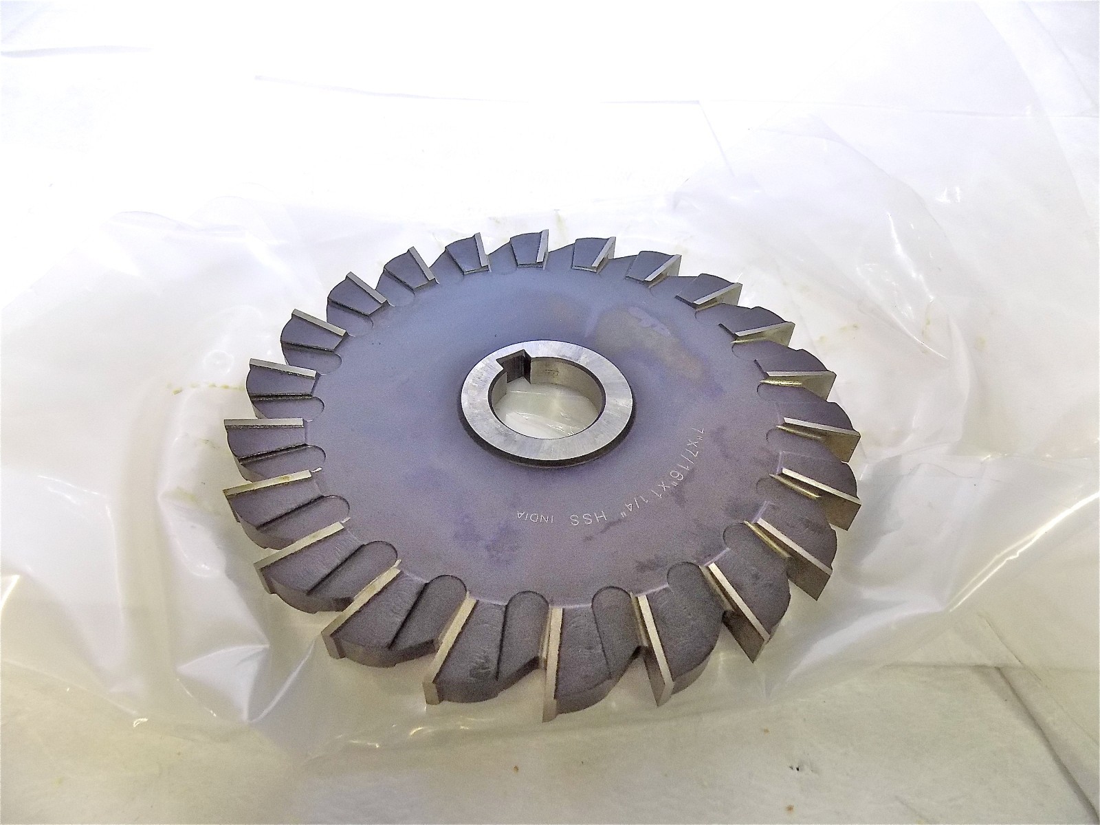 Interstate Side Milling Cutter 7"x 7/16" x 1-1/4" HSS 22 Straight