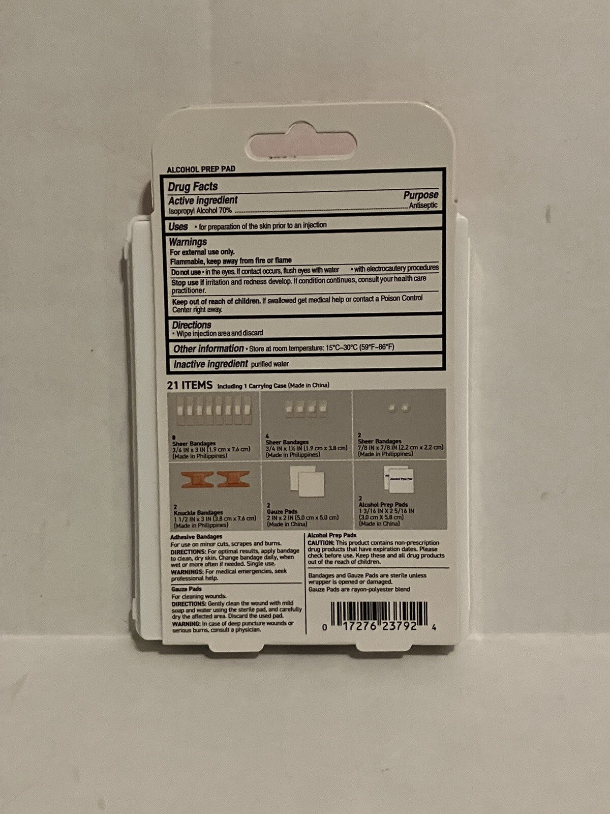 First Aid Kit & Fire Starter Kit