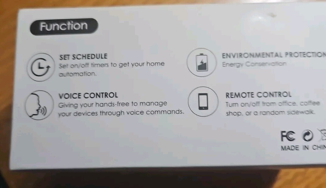 Avatar Controls Smart Plug, Wi-Fi Mini Socket Outlet, Alexa, Google Home 2-Pack