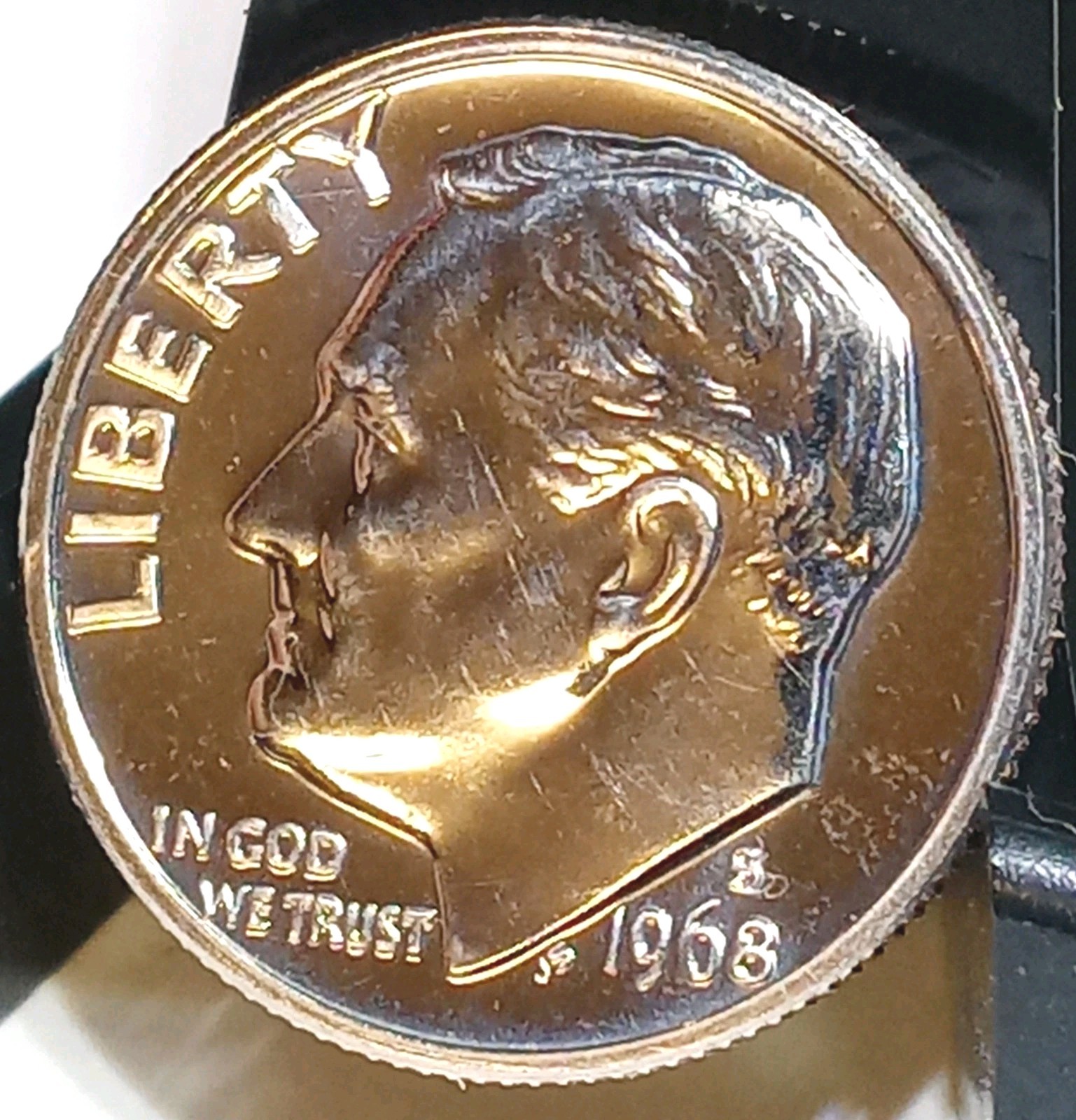 1968 S Roosevelt Dime Gem Proof