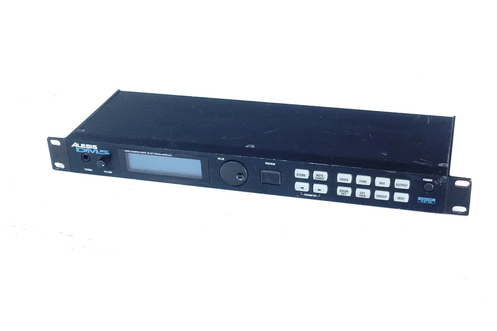 Alesis DM5 High Sample Rate 18 Bit MIDI Sound Digital Synth Brain Drum Module