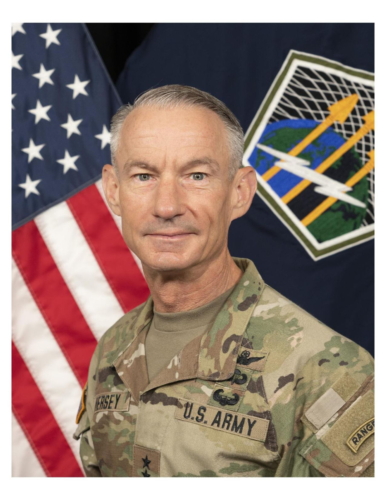 United States Army General Neil S. Hersey 8x10 Portrait Photo On 8.5" x 11"