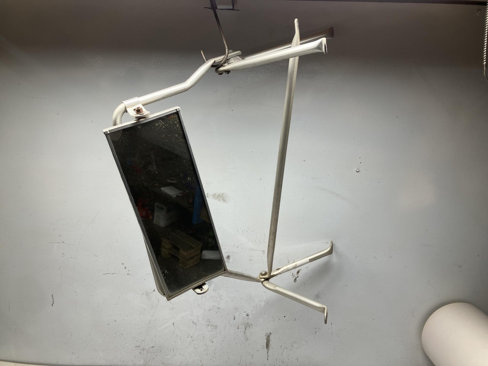 1978-2002 International S1700 ALUMINUM Left/Driver Door Mirror - Used