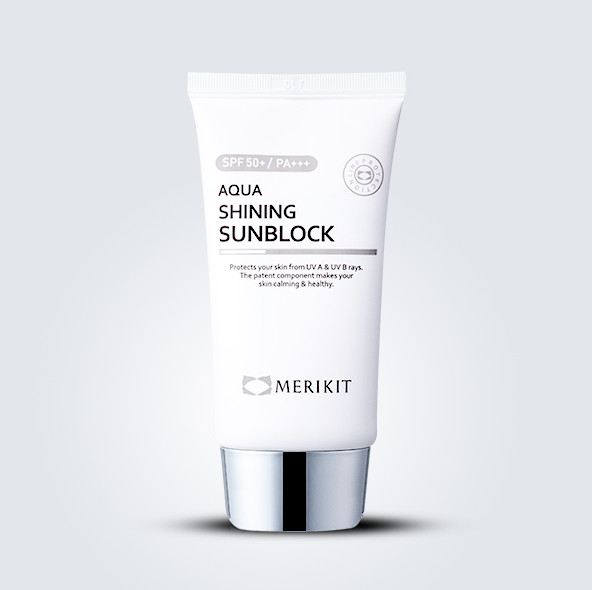 MERIKIT Aqua Shinning Sunblock 60ml