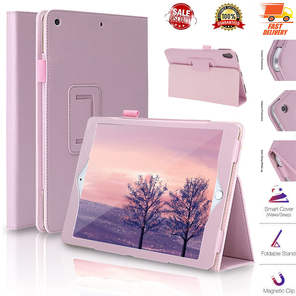 Tablet Case For Apple iPad 7th 8th 9th 10th 11th A16 Gen Flip Leather Stand Case