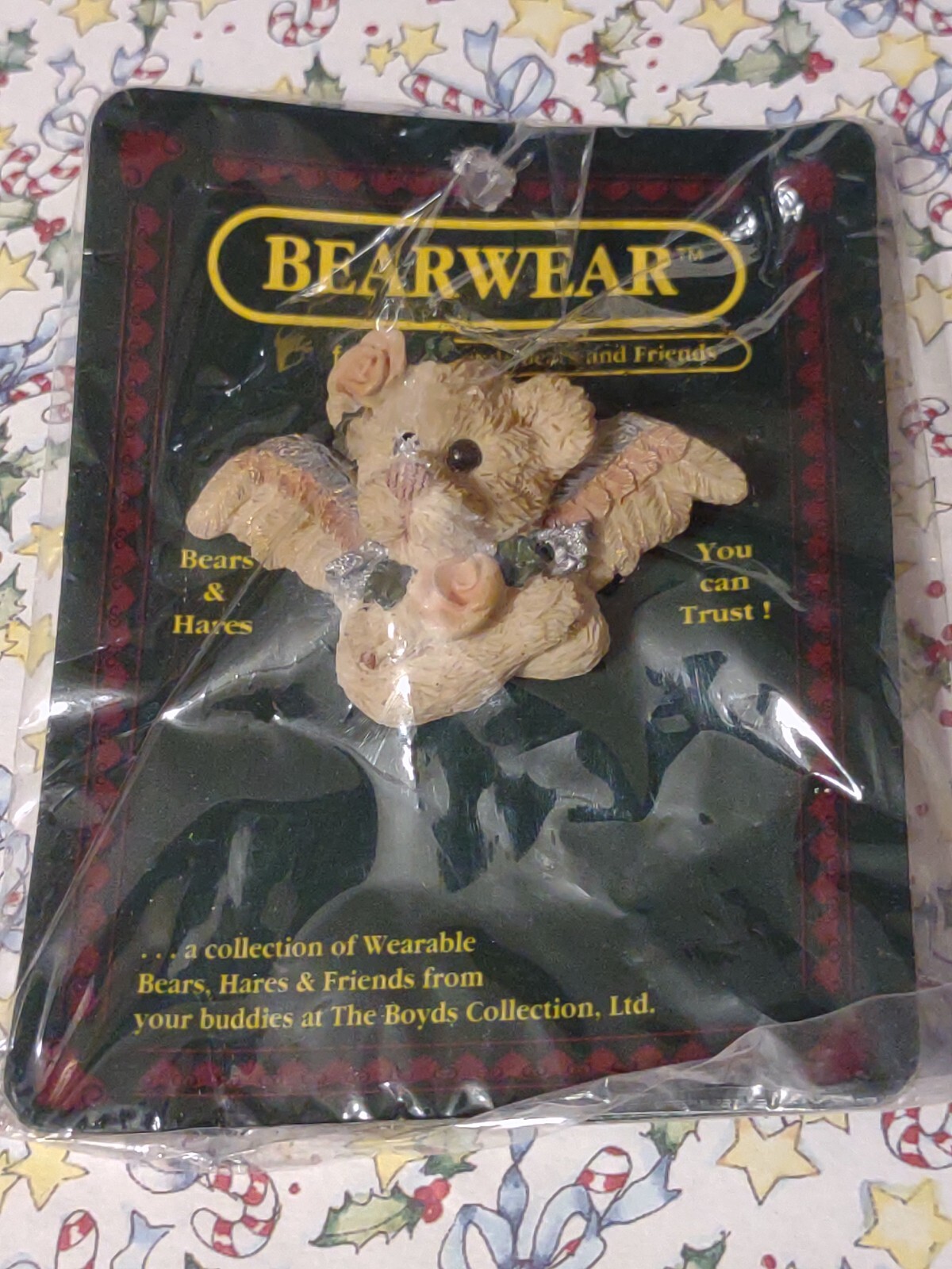 Boyd's Bears - Bearwear Pin Juliette with Rose #2662