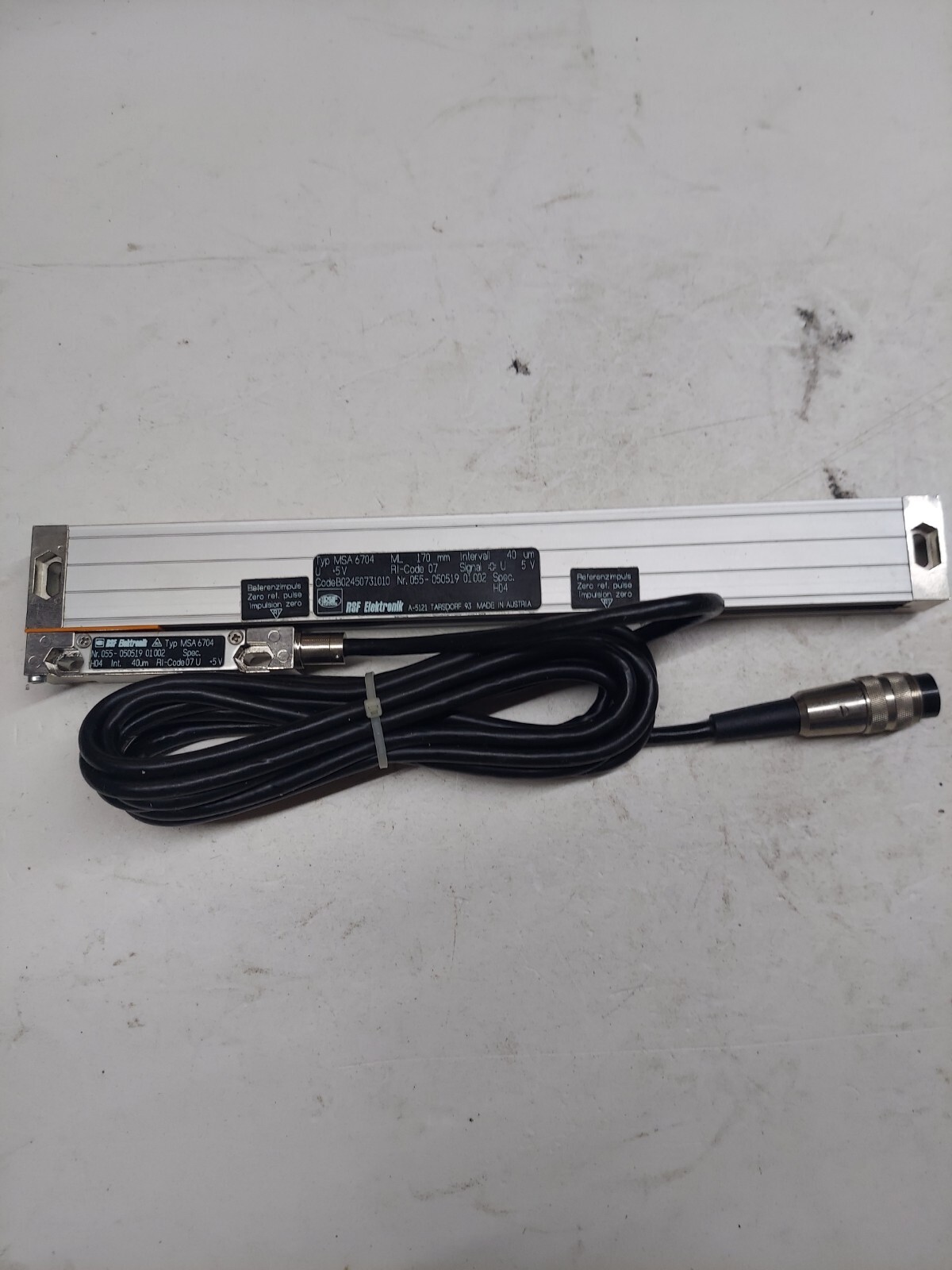 RSF Elektronik  MSA6704 Linear Encoder 370 mm 20 micron 5PC AVAILABLE MAKE OFFER