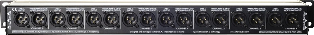ART S8 8-Channel Balanced Mic Splitter
