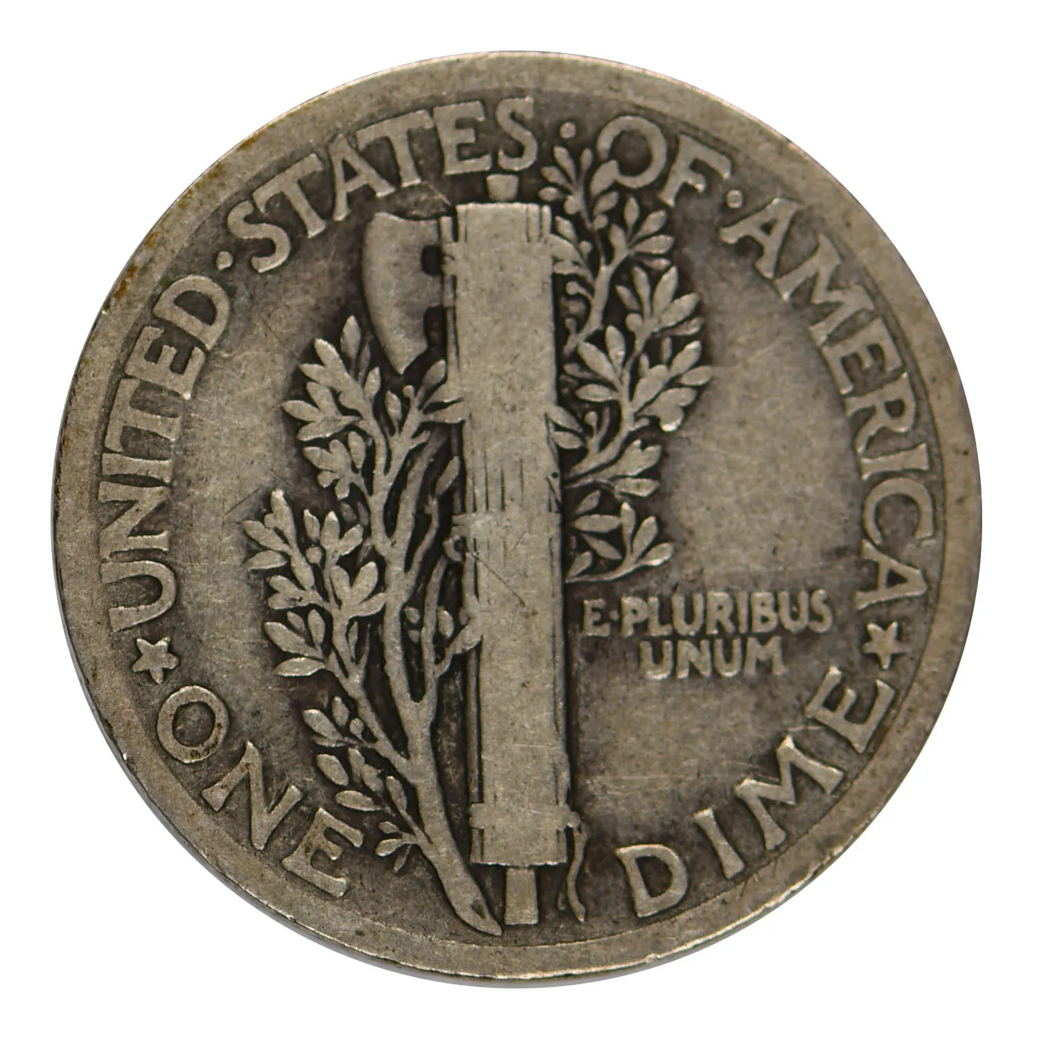 1921 Mercury Dime Fine Condition