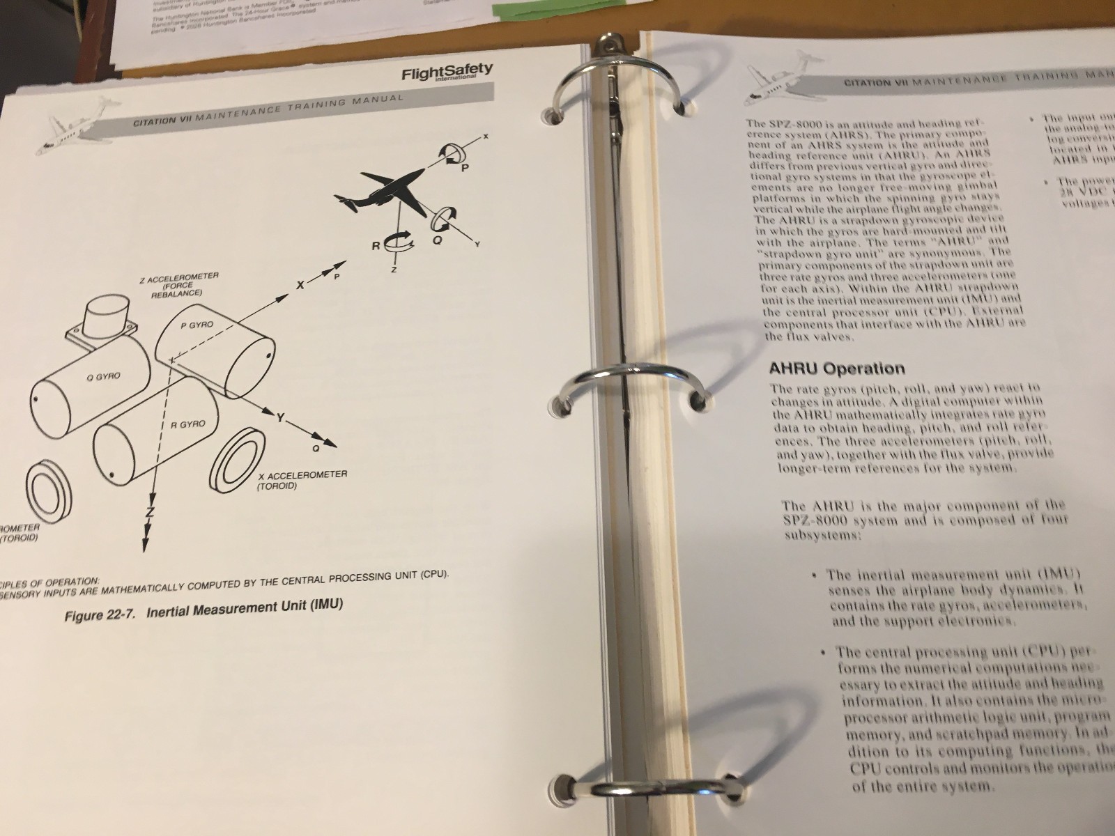 Citation VII Maintenance Training Manuals, a 2 vol. set