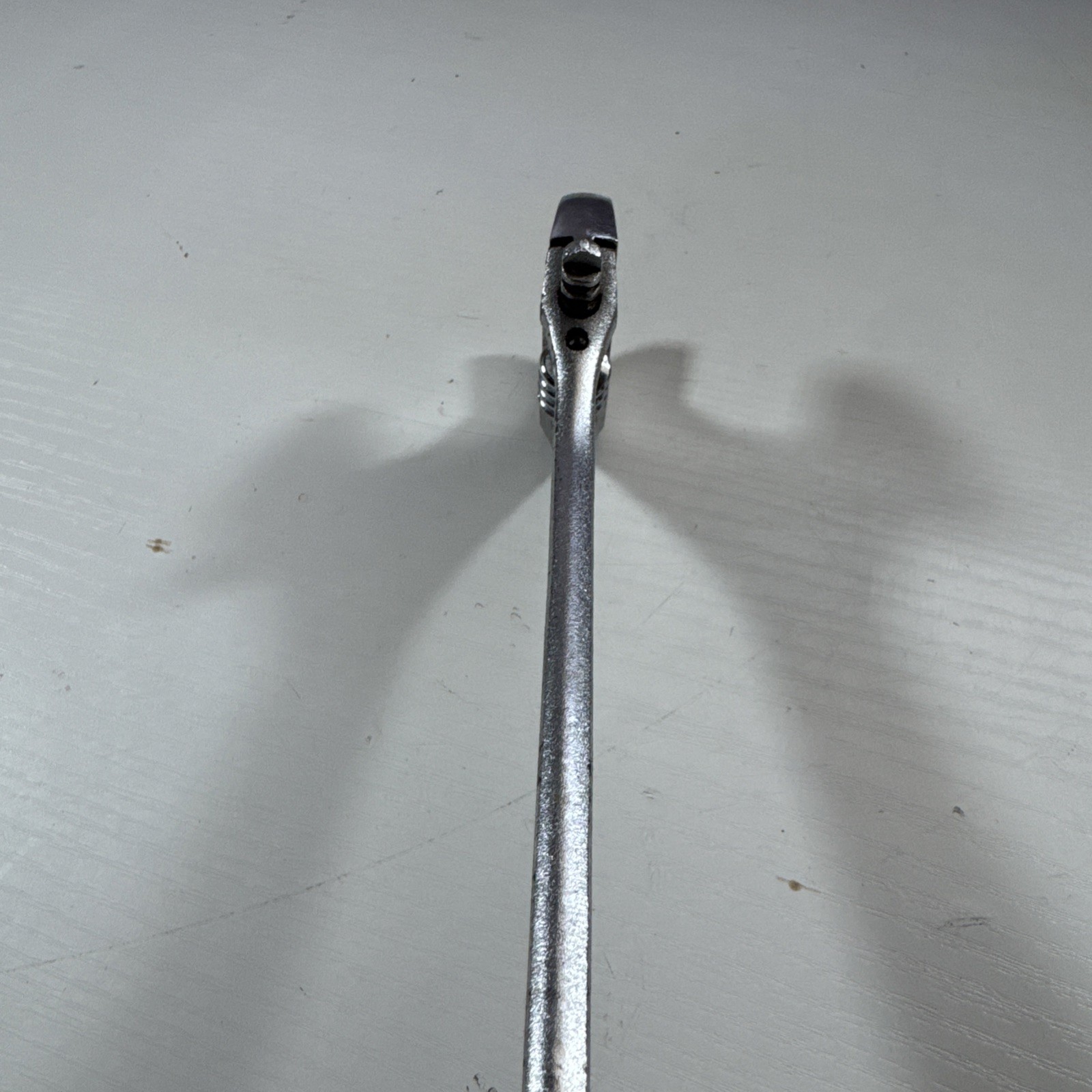 Toyota Motors 200mm Adjustable Wrench 8” Long Angle Wrench Vintage Made in Japan