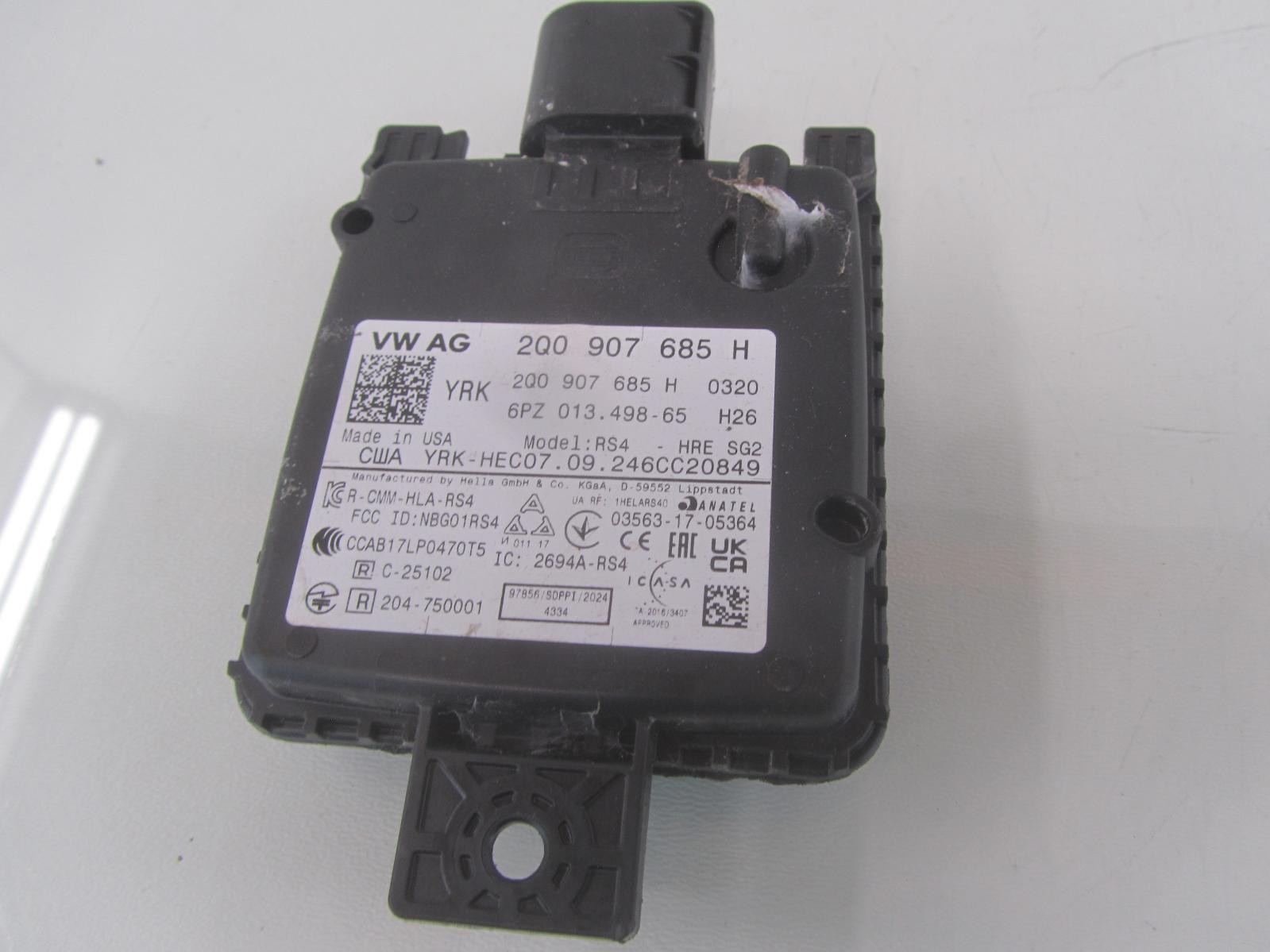 25 VOLKSWAGEN JETTA GLI Right Rear Blind Spot Sensor 2Q0907685H