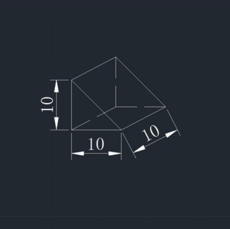 1PC Optical K9 Glass Triangular Right Angle Prism 10-40mm Size Customizable