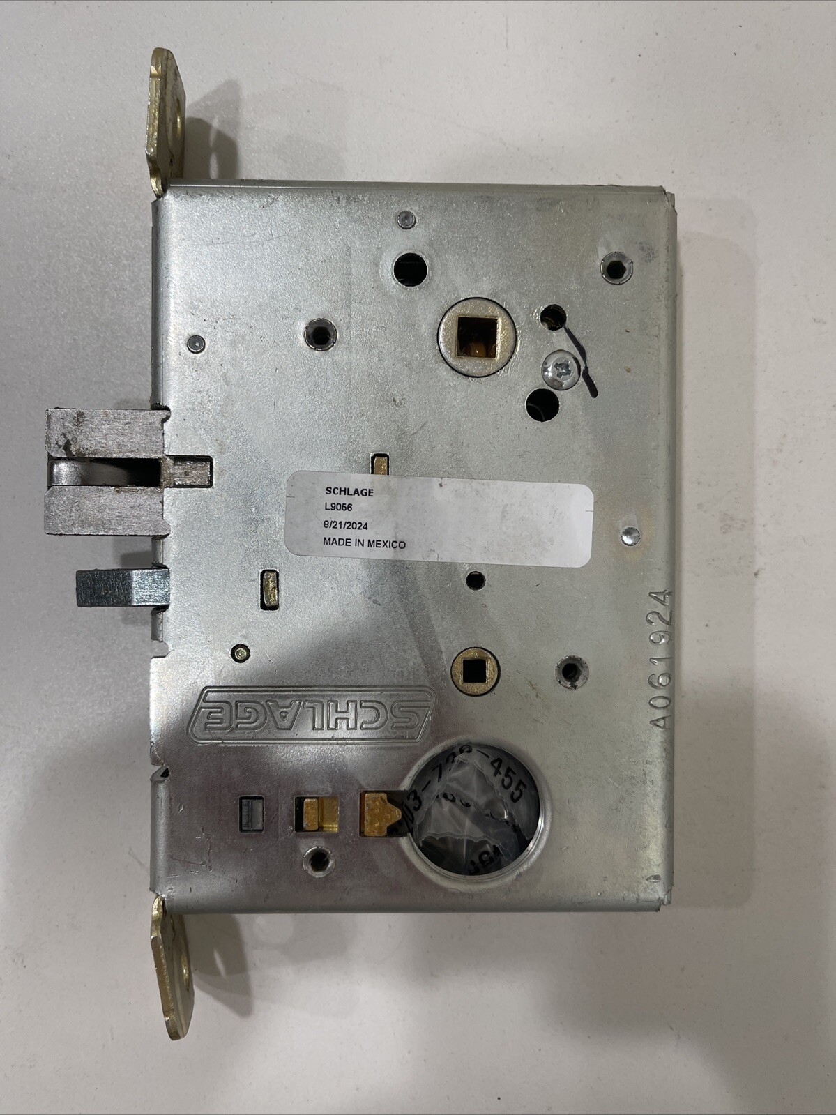 Schlage L9056LB Entry / Office Mortise with Automatic Unlocking Lock Body