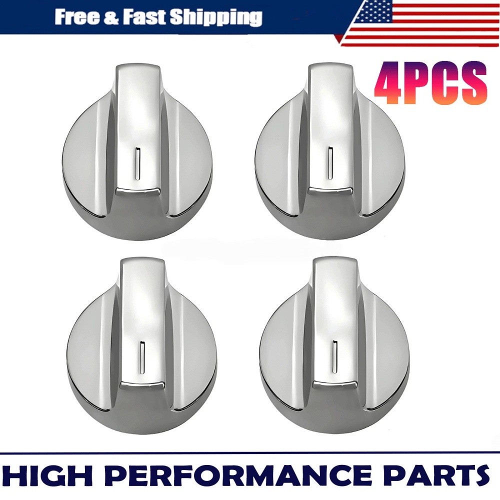 W11517331 for Whirlpool Electric Range Knobs (4pcs) Replace W10850027 W11117415