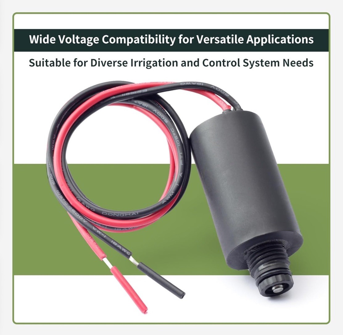 2 Pack Solenoid Valve Replacement For Hunter DC Latching Irrigation 458200