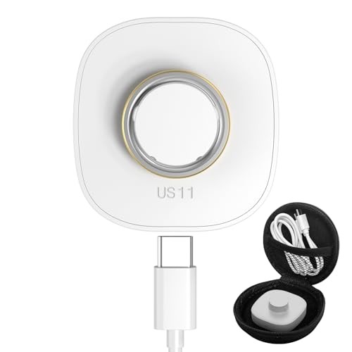 Compatible with Oura Ring 4 Charger, Not Suitable for Oura Ring Size 11 White