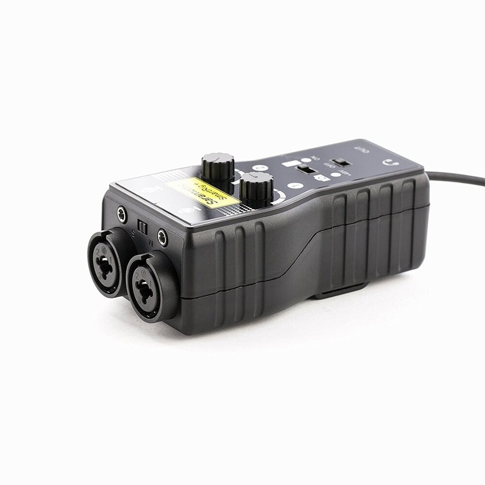 Saramonic Smartrig+DI 2-Ch Audio Interface w/ XLR, 1/4" Inputs For Iphone iPad