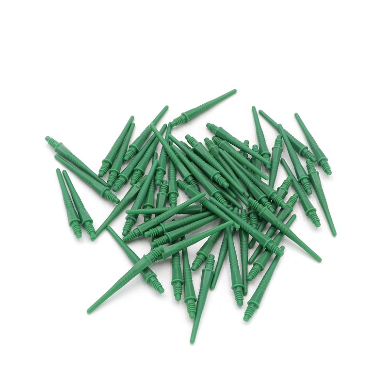 CUESOUL OTO Small Thread Plastic Dart Soft Tip Replacement 80 pcs with Dart Case
