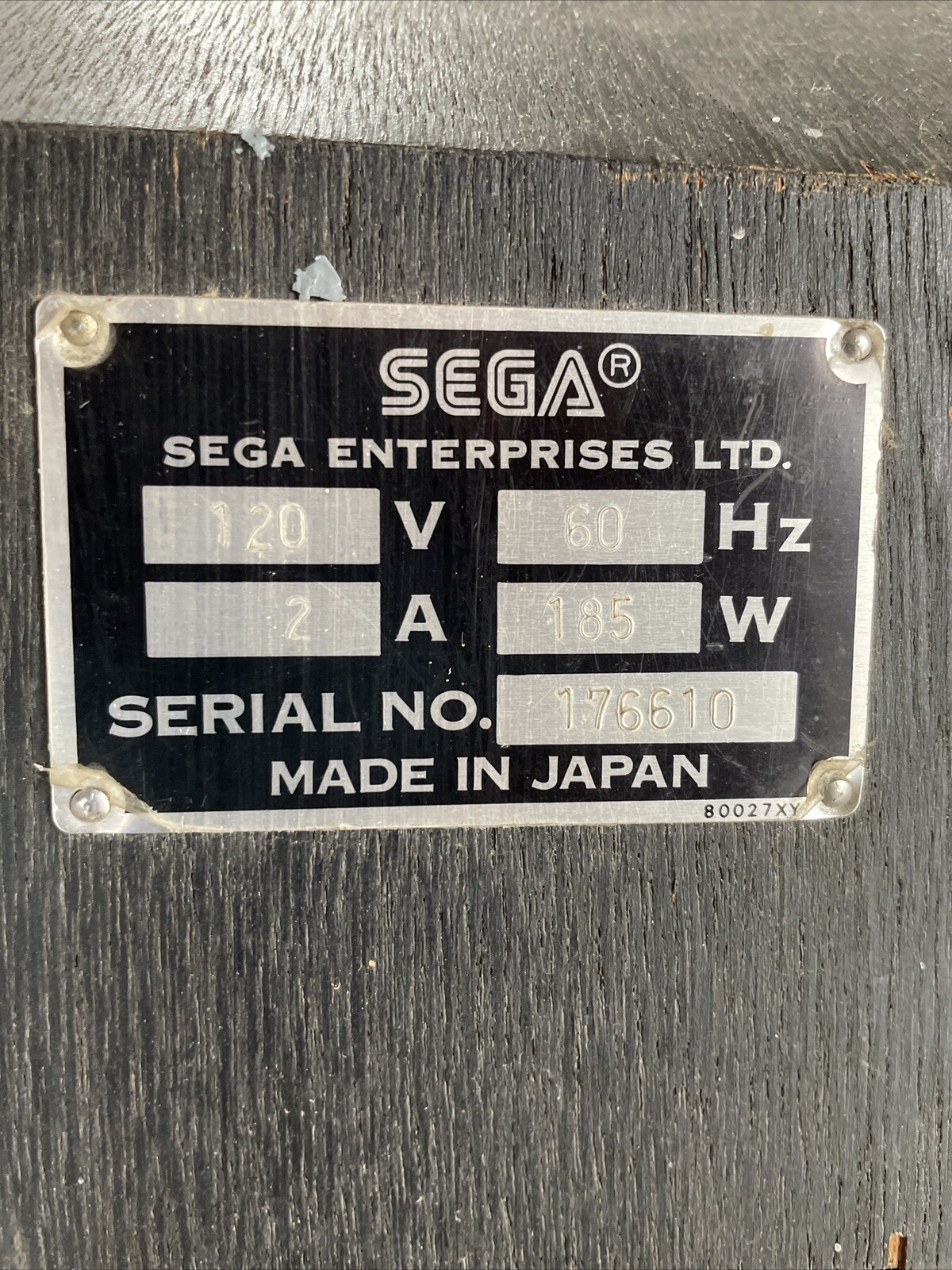 HANG ON ARCADE MACHINE by SEGA 1985 (Excellent Condition) *RARE* w/ LCD MONITOR