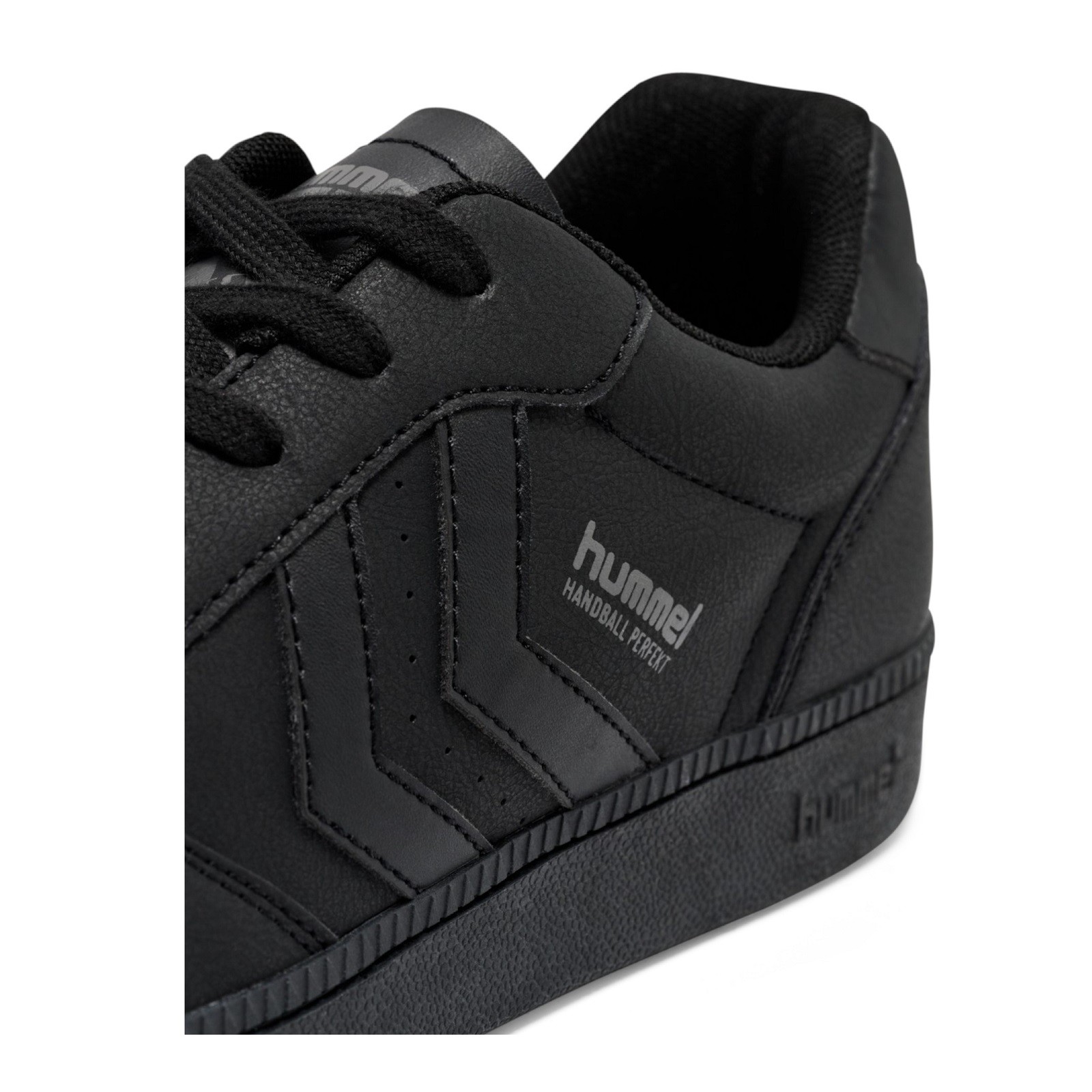 HUMMEL SHOES HANDBALL PERFEKT SN ALL BLACK 42-47 NEW70€ samba liga gk landin low