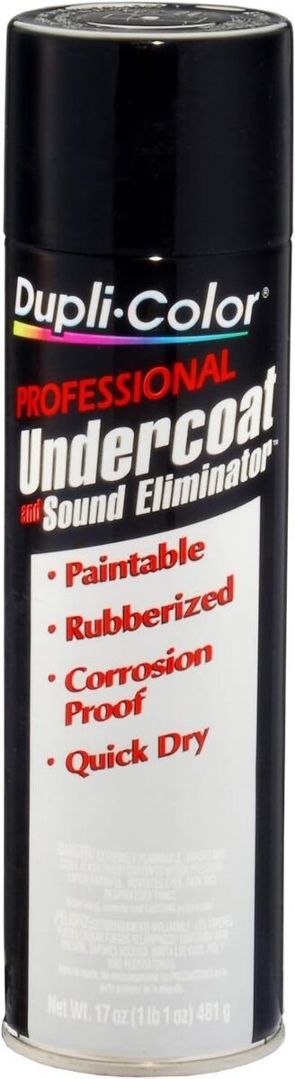 Dupli-Color UC102 Professional Undercoat W/ Sound Eliminator Black 17oz Aerosol