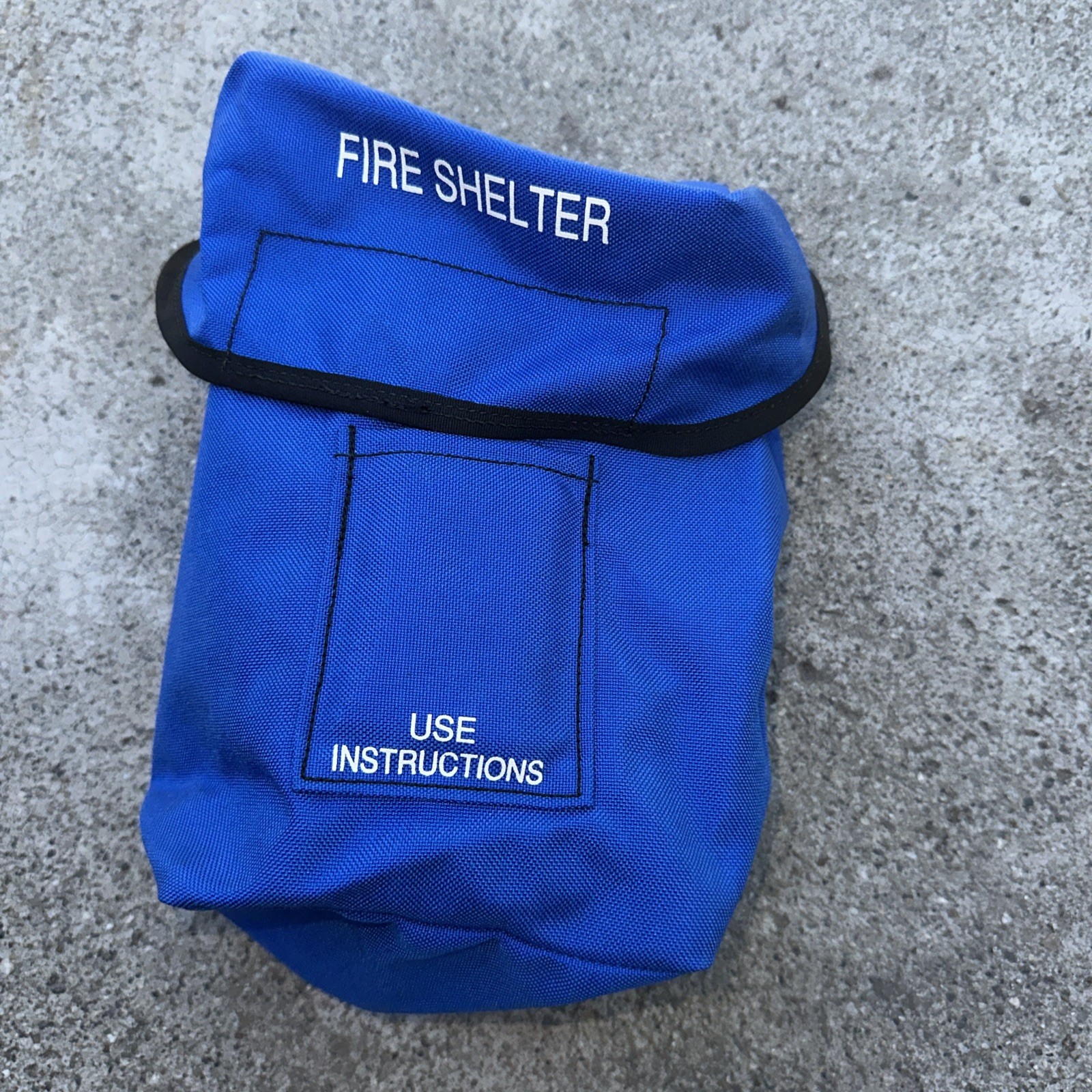 New Gen Fire Shelter Carrying Case Blue