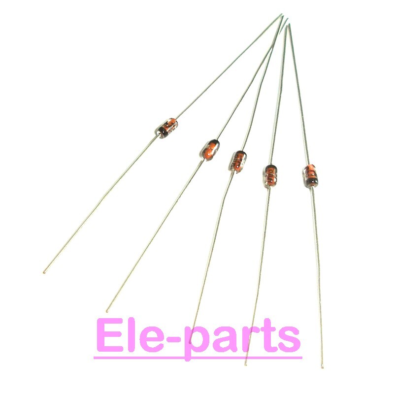 200 PCS 1/2W 2.4V DIP 0.5W 2V4  DO-35 BZX55C2V4 Zener Diodes