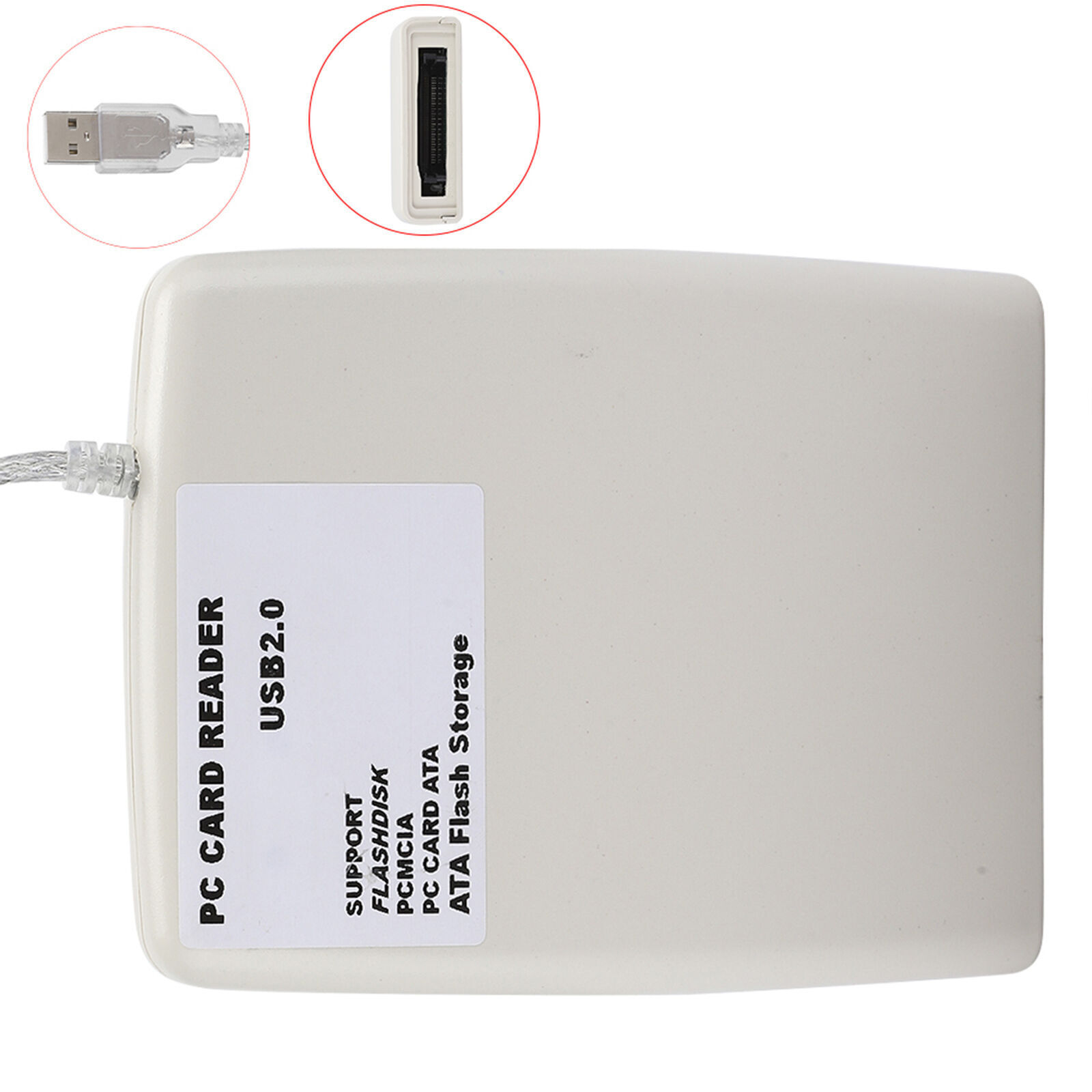 Card Reader Industrial Storage Portable Converter Memory 68-pin PCMCIA