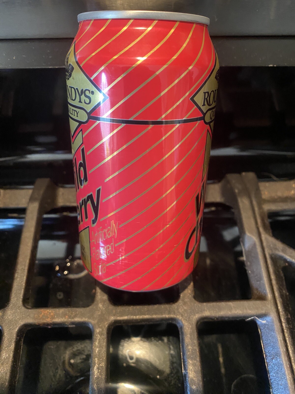 ROUNDY’S WILD CHERRY 🍒 SODA 🥤 Can 🥤ELUSIVE STYLE WILD CHERRY 🍒