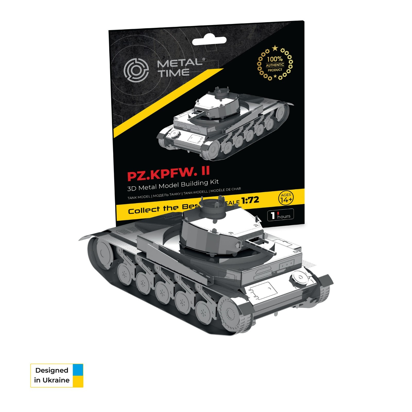 Metal-Time MT060 PZ.KPFW. II (WORLD OF TANKS)