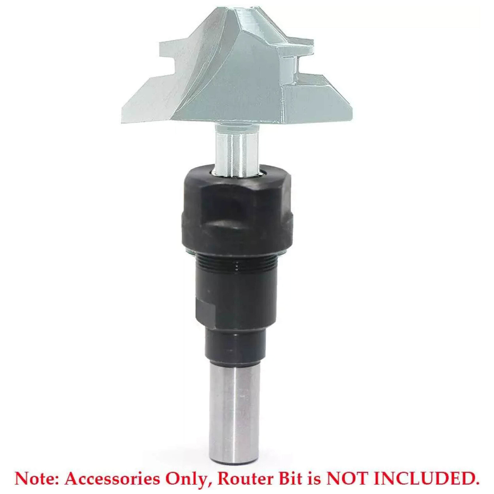 1/4" Shank Router Bits Collet Extension Rod Chuck Extender Adapter