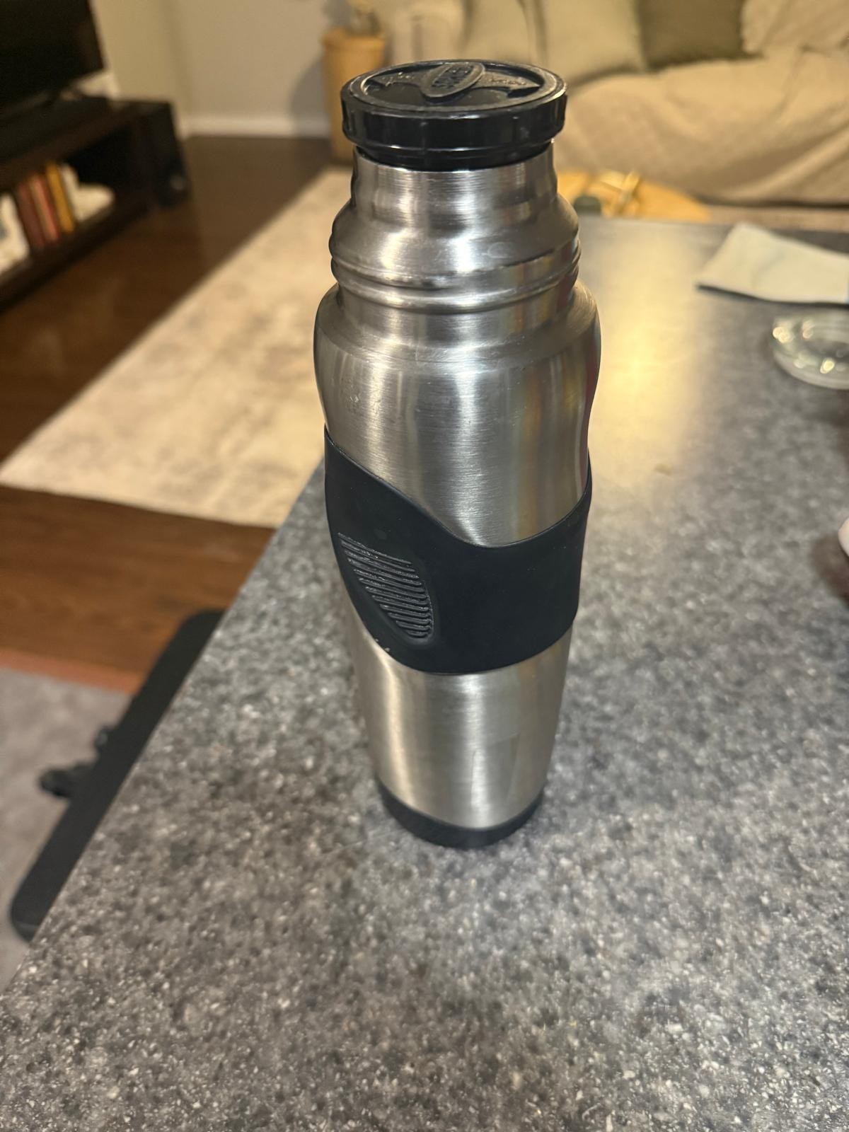 Stainless Steel Insulated Travel Mug 500ml Leak Proof Hot Cold Thermal
