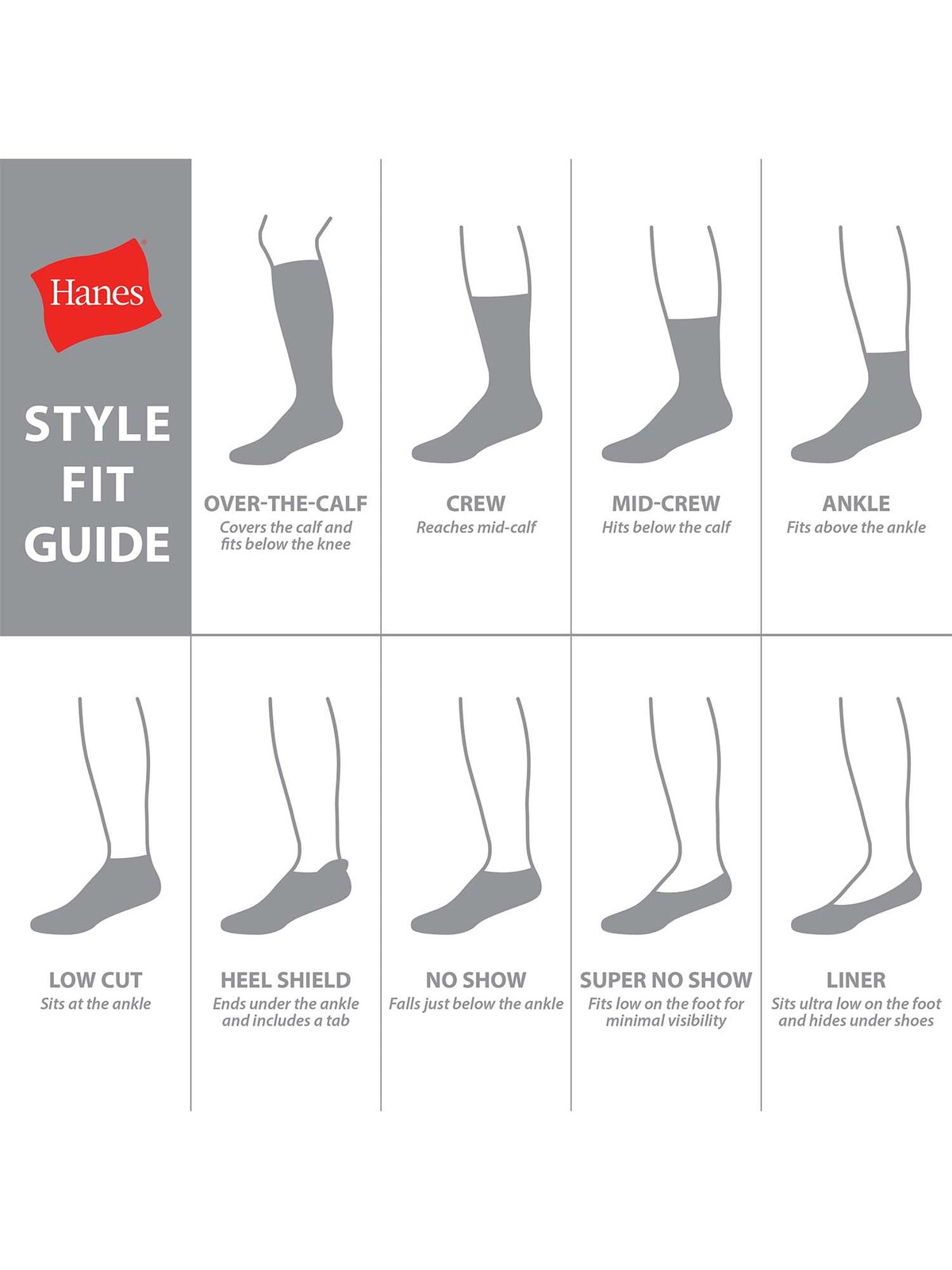 Hanes Men's Double Tough Durability Over-the-Calf Tube Socks, 12-Pack New