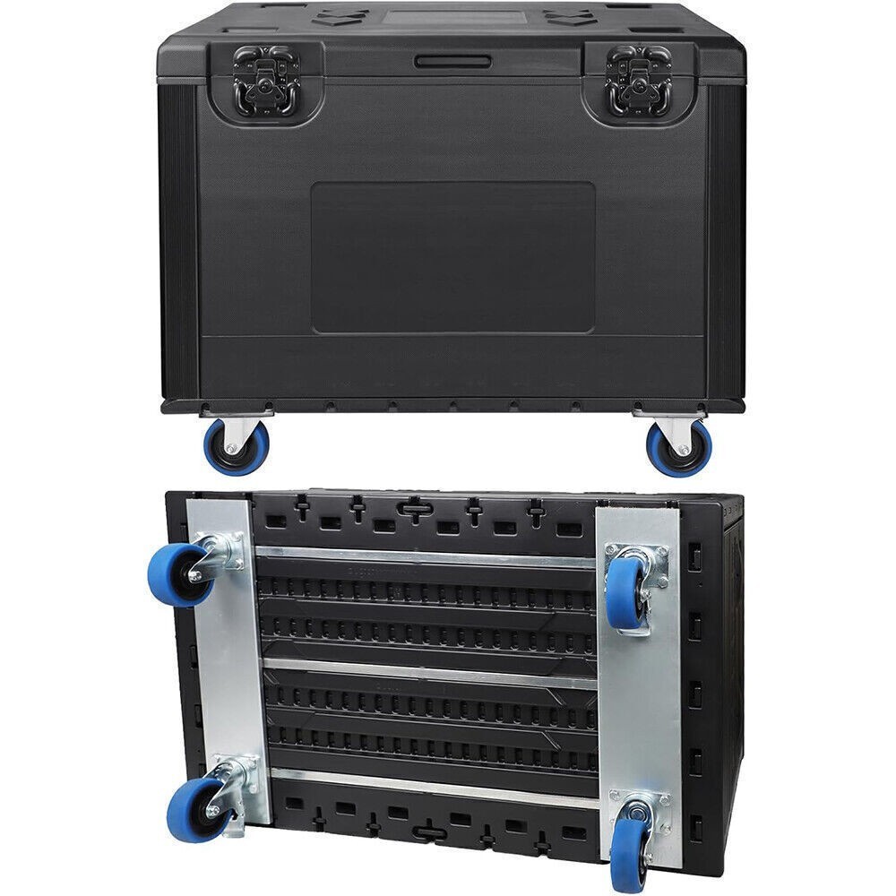 Corrosion Resistance Waterproof Collapsible HDPE Utility Trunk Cable Flight Case