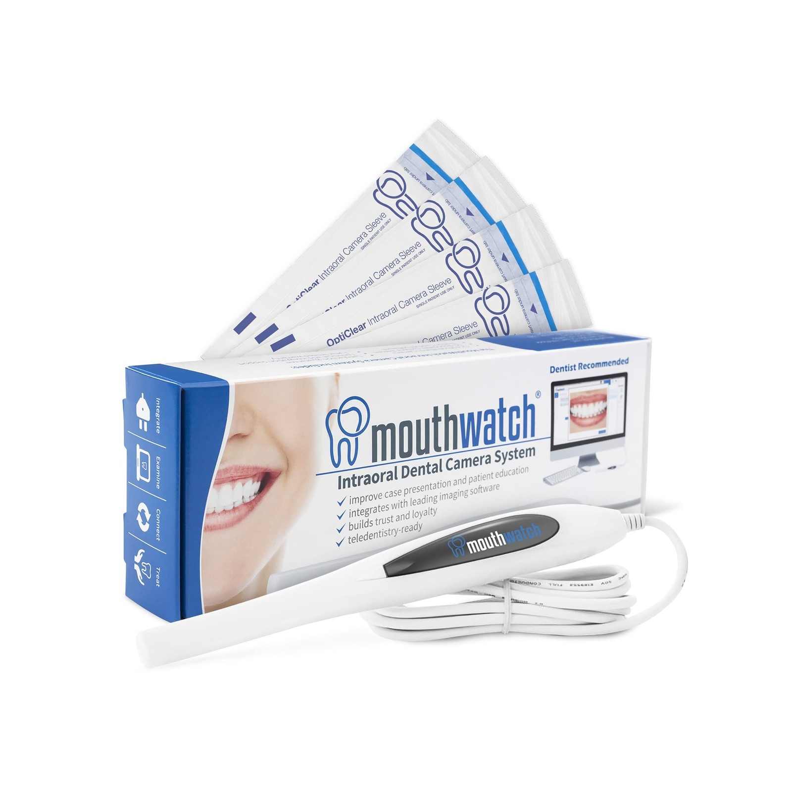 Intraoral Camera, Crystal Clear Images with an Easy to Use, Fast, Single Butt...