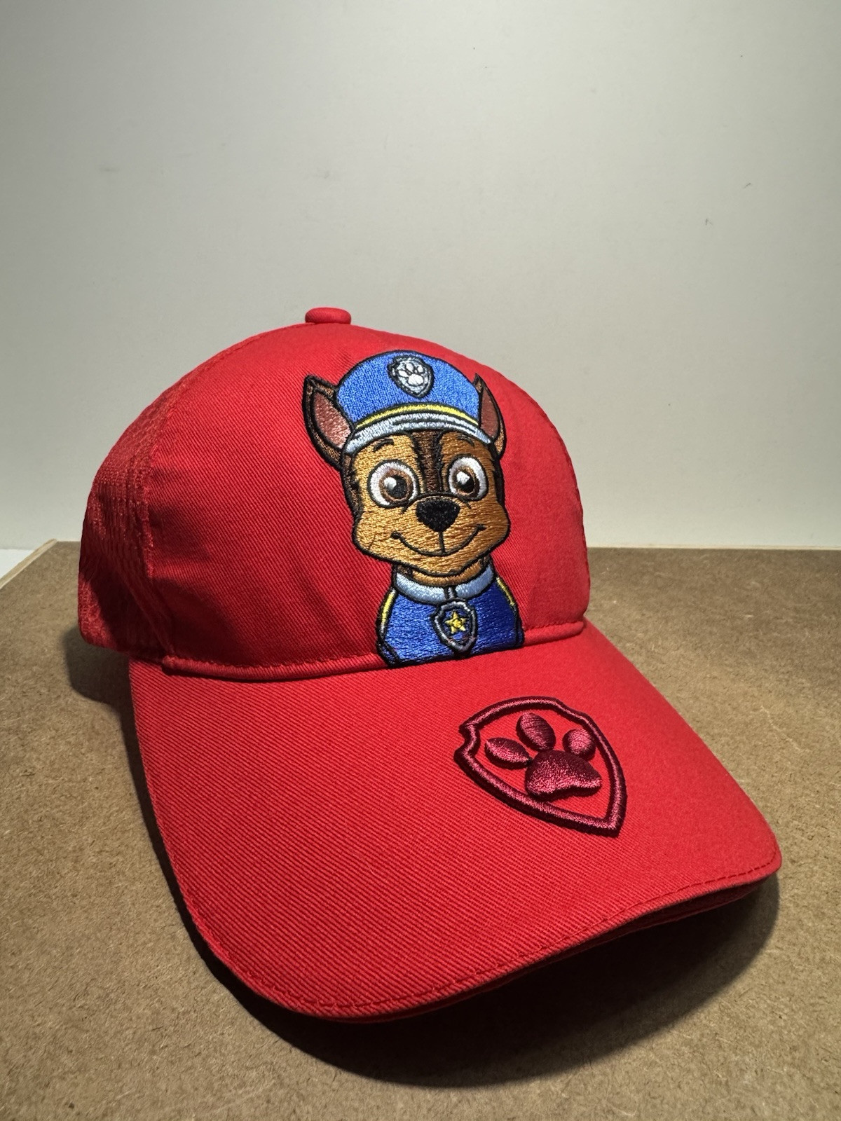 Paw Patrol Chase Cap - Red 🧢 - Perfect for Little Kids! (2 - 5 years) 52cm