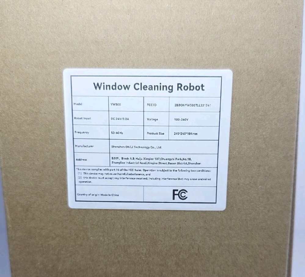 Smart Window Cleaning Robot With Dual Water Spray, 3800pa Suction, Multiple