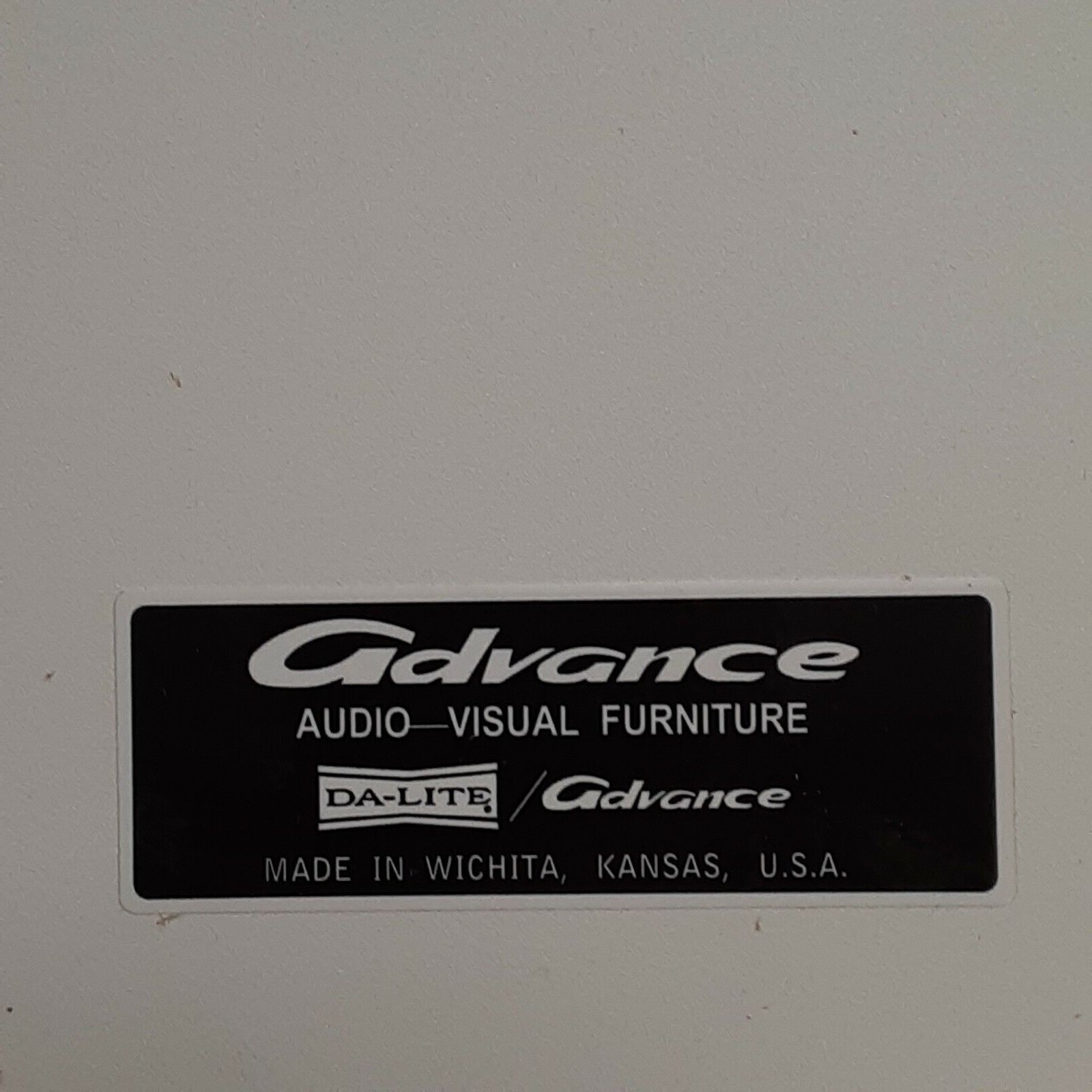 Da-Lite P4686WHT Ceiling Plate 24" Square...NEW!