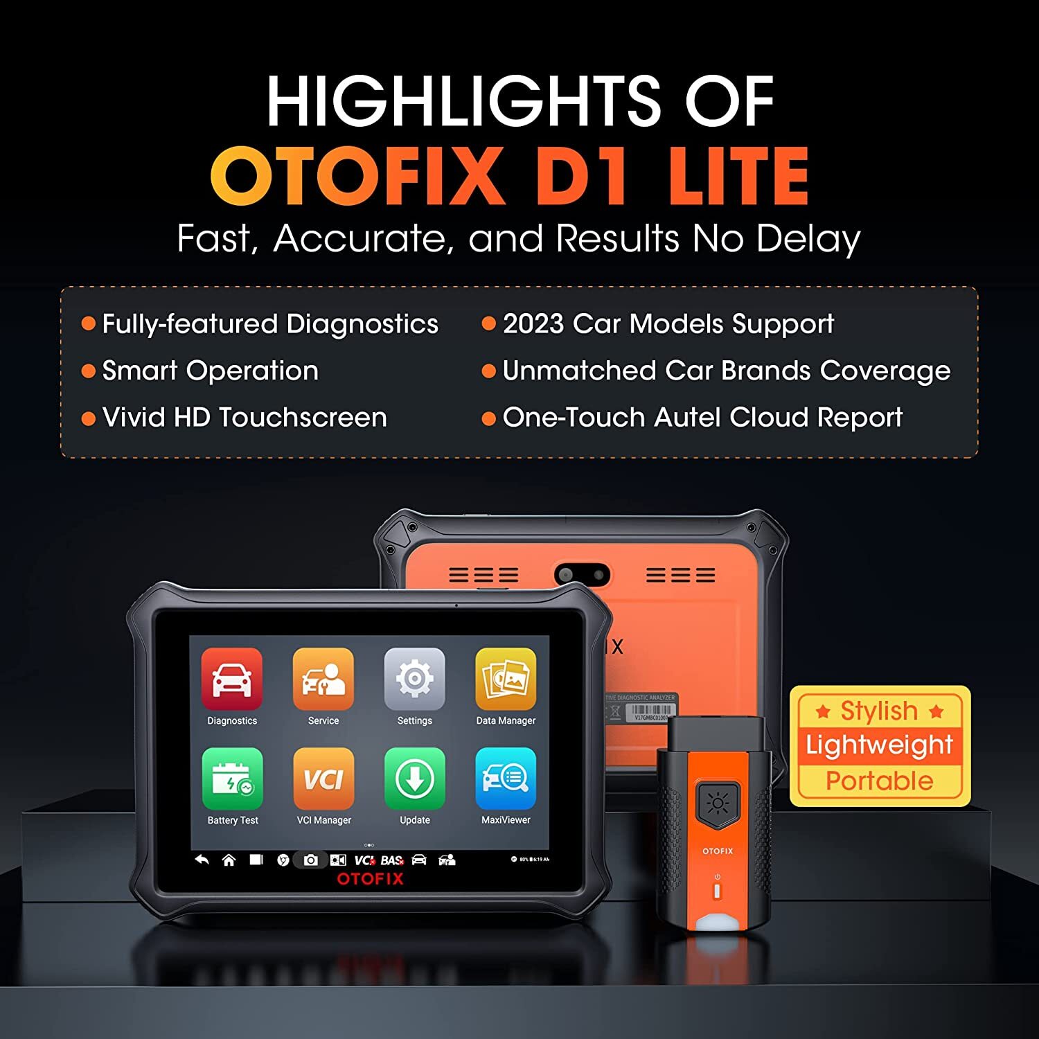 2025 OTOFIX D1 Lite Bidirectional Full System OBD2 Car Diagnostic Scanner Tool