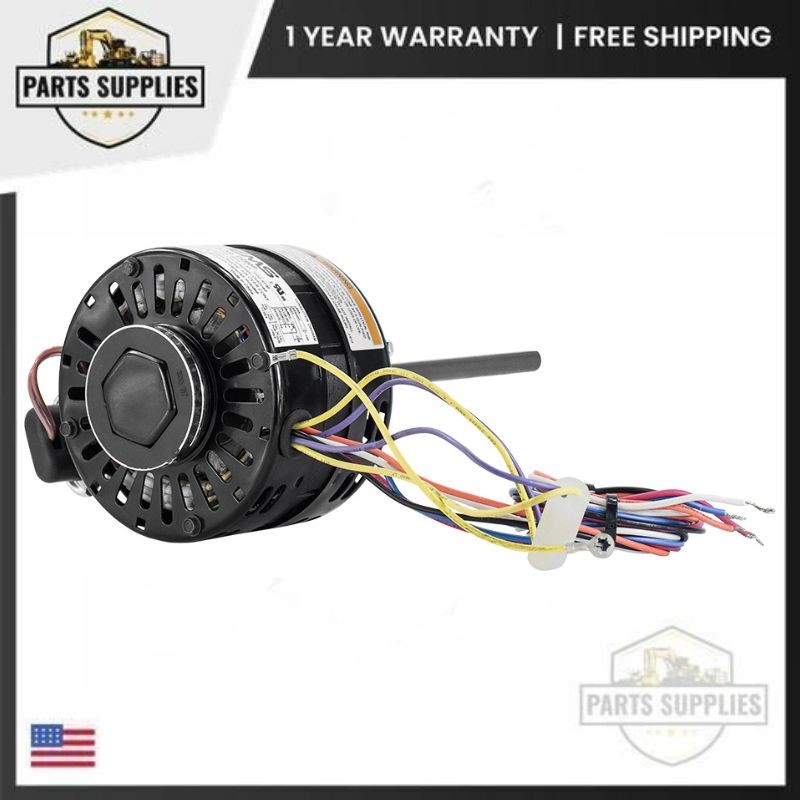 D290P PEMS 5" Fan Coil Motor 1050 RPM 115V 1/10HP for Fasco Air Conditioner