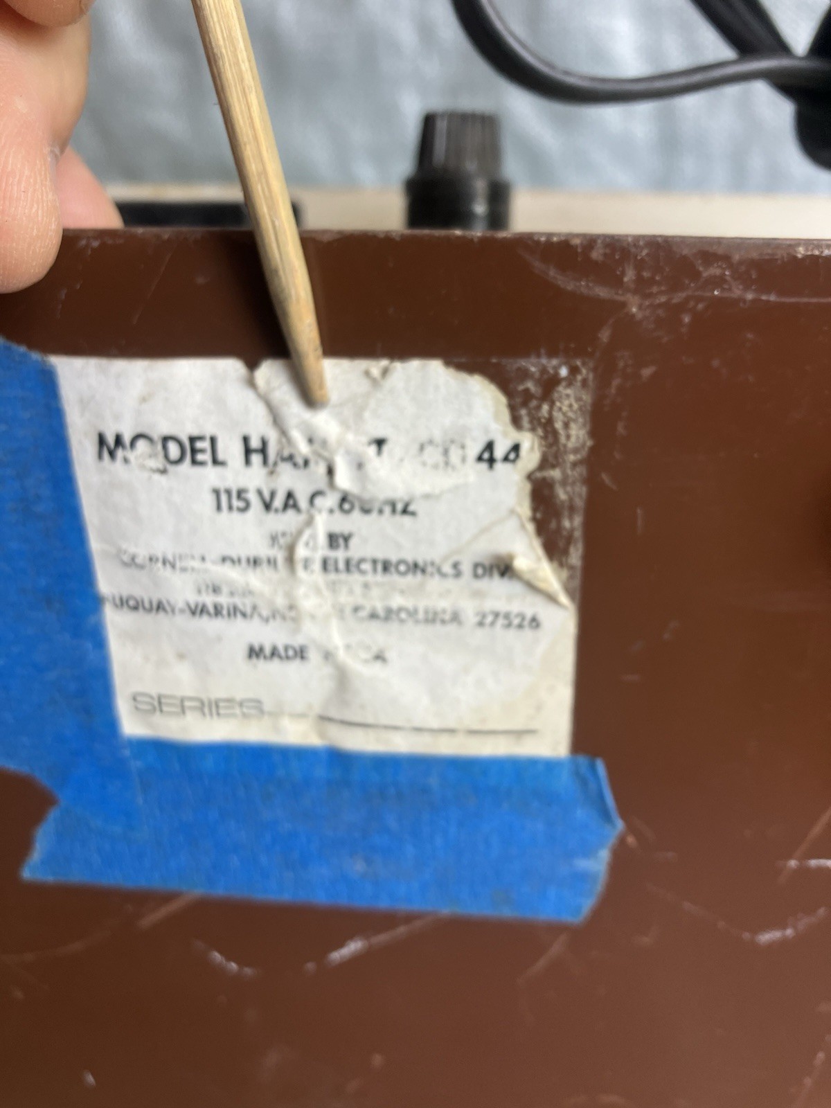 CDE Ham-II CD44 Transmit/Receive Direction Control Box - Powers On - Untested